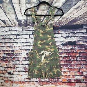 Camo Overall Cotton shorts